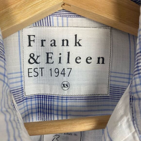 Frank & Eileen BARRY Tailored Button-Up Plaid Shirt - Picture 3 of 8